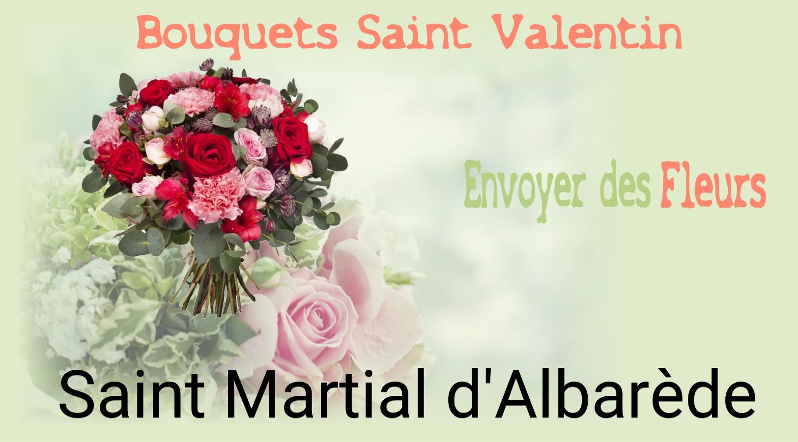 Roses de Saint-Valentin livrées à Saint-Martial-d'Albarède